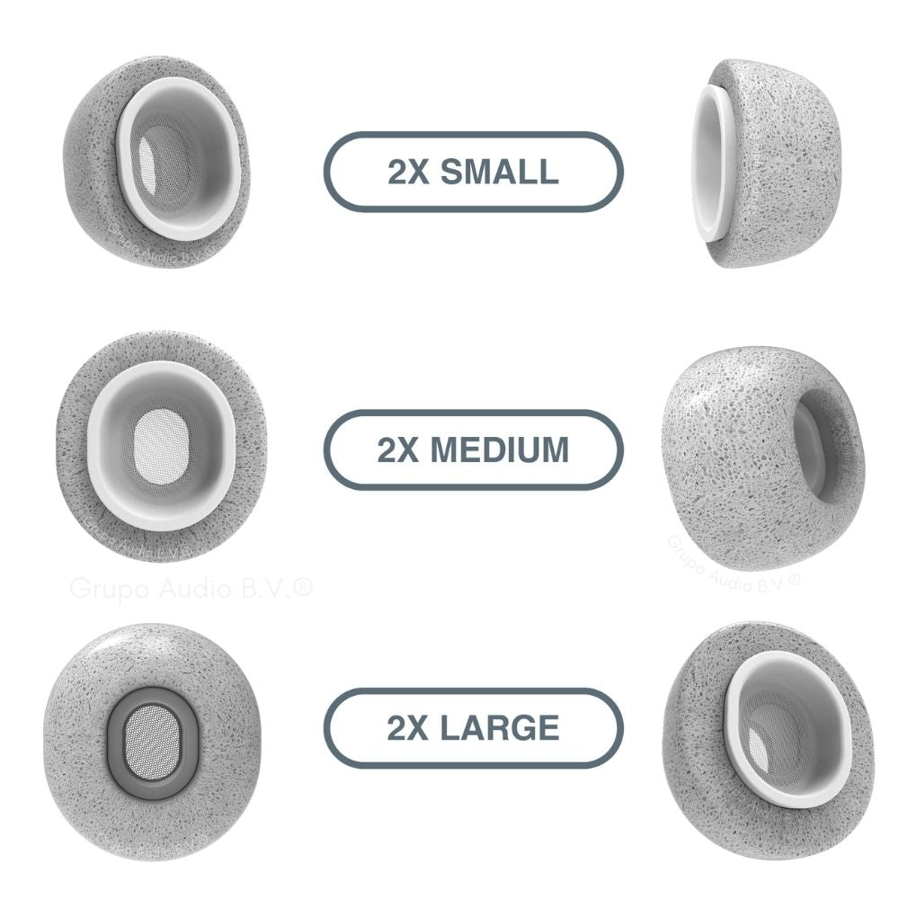 Foam eartips voor AirPods Pro (1+2)