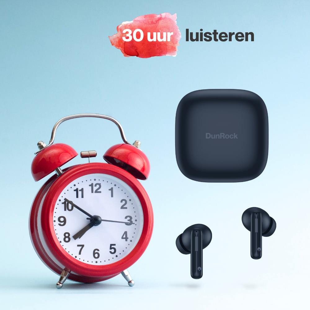 DunRock Bubble draadloze oordopjes met ANC noise cancelling