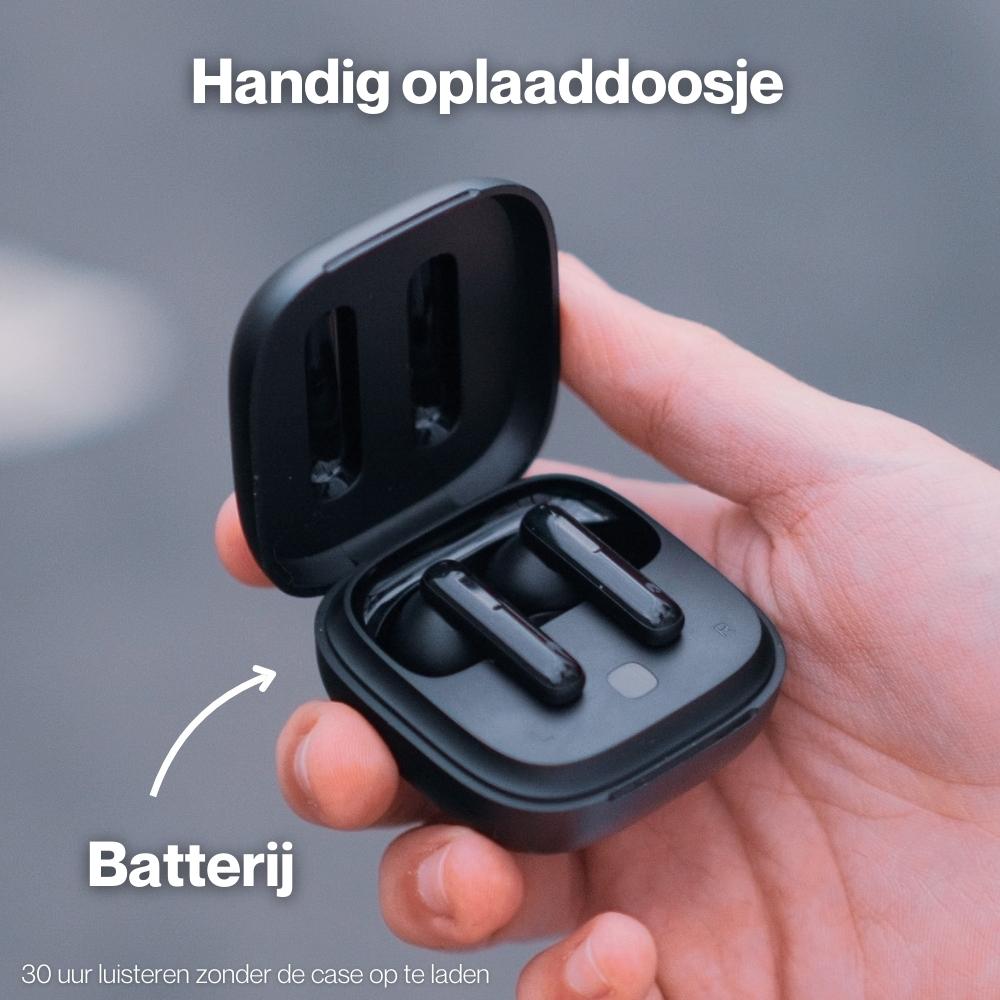 DunRock® Bubble - Draadloze oordopjes - Met ANC noise cancelling - Met mic