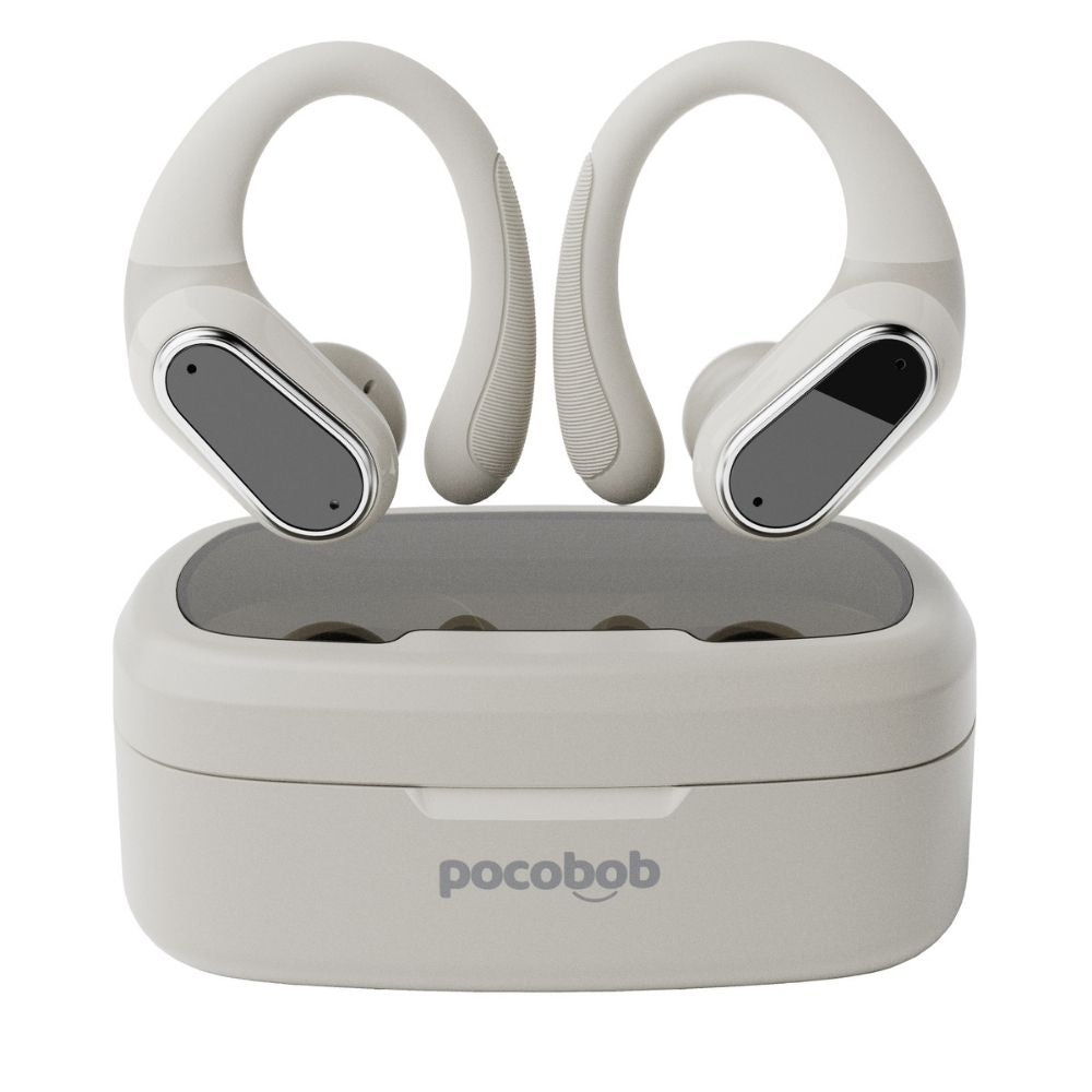 pocobob SP - Draadloze sport oordopjes - Hardloop oortjes - Oorboog achter oor