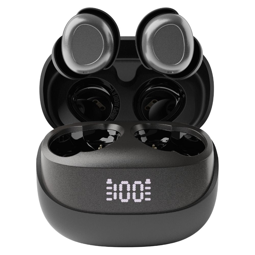 pocobob® Z - Draadloze oortjes - Ultraklein - Met App - In-ear oordopjes - Ook voor slapen - Met mic