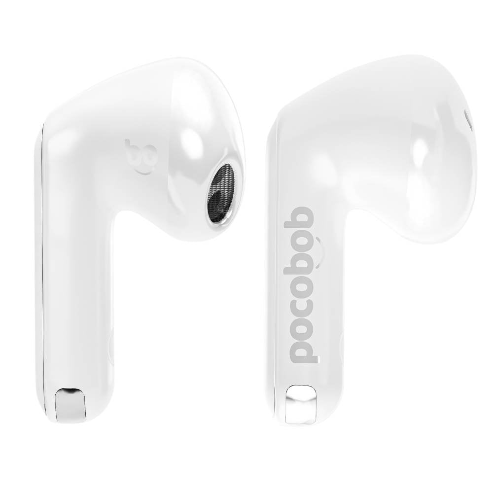 pocobob® GO - Draadloze oordopjes - Semi in-ear - Met mic