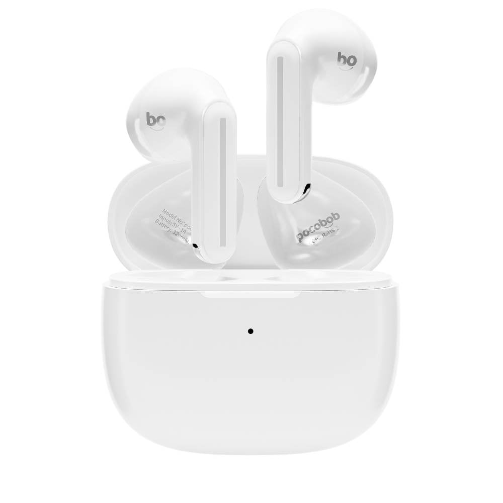 pocobob® GO - Draadloze oordopjes - Semi in-ear - Met mic