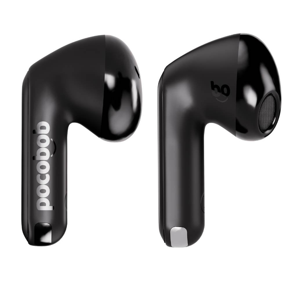 pocobob® GO - Draadloze oordopjes - Semi in-ear - Met mic
