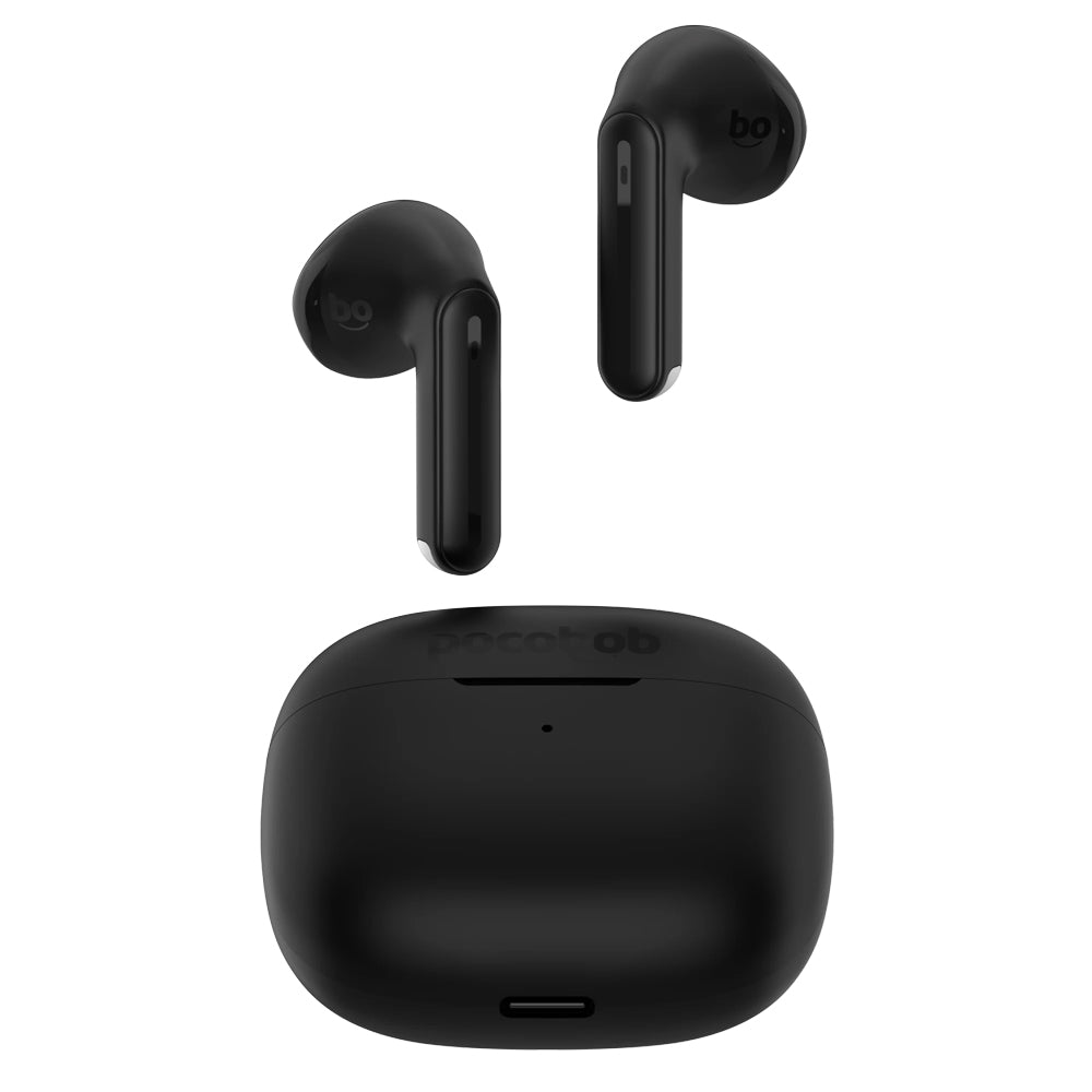 pocobob® GO - Draadloze oordopjes - Semi in-ear - Met mic