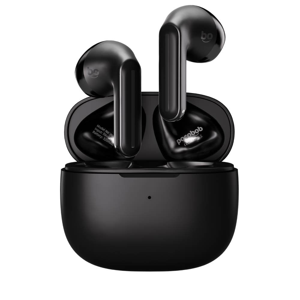 pocobob® GO - Draadloze oordopjes - Semi in-ear - Met mic