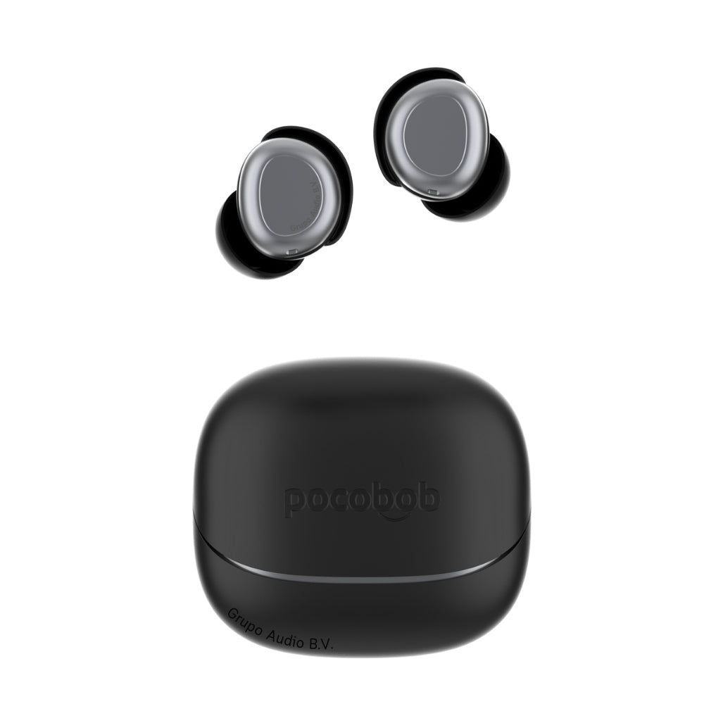 pocobob® Z - Draadloze oortjes - Ultraklein - Met App - In-ear oordopjes - Ook voor slapen - Met mic