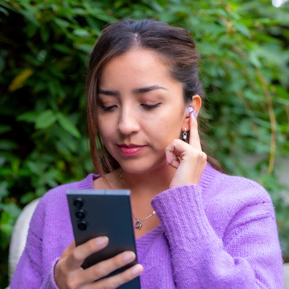 pocobob® Z - Draadloze oortjes - Ultraklein - Met App - In-ear oordopjes - Ook voor slapen - Met mic