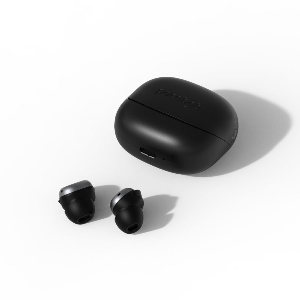 pocobob® Z - Draadloze oortjes - Ultraklein - Met App - In-ear oordopjes - Ook voor slapen - Met mic