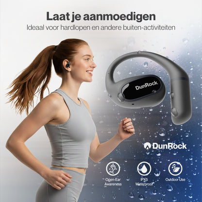 DunRock Air - Open Ear - Bluetooth Oordopjes met Oorboog