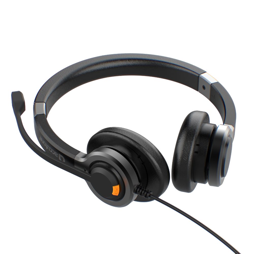 Accutone Converse 610 ENC - Stereo Active Noise Cancelling Headset