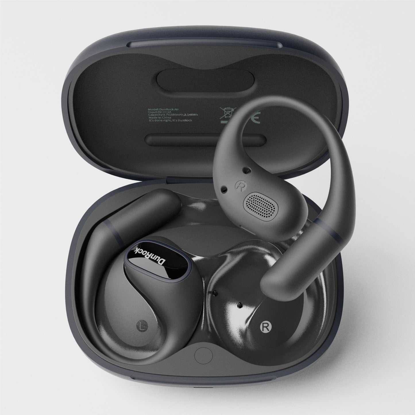 DunRock Air - Open Ear - Bluetooth Oordopjes met Oorboog