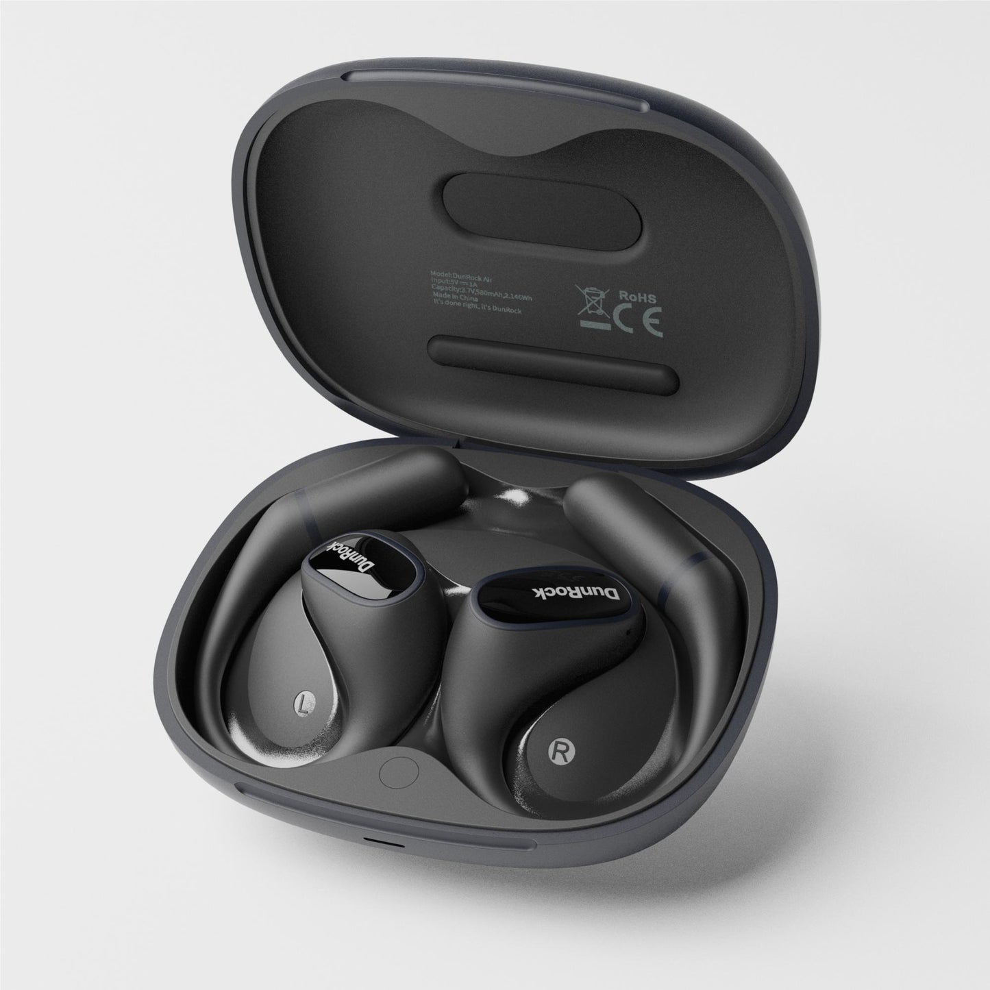 DunRock Air - Open Ear - Bluetooth Oordopjes met Oorboog
