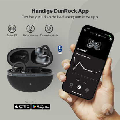 DunRock Clip - Earclips bluetoooth oordopjes