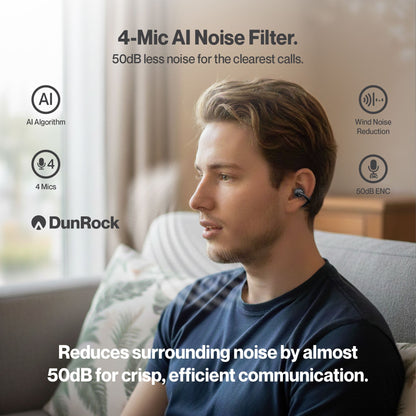 DunRock Clip - Earclips bluetoooth oordopjes