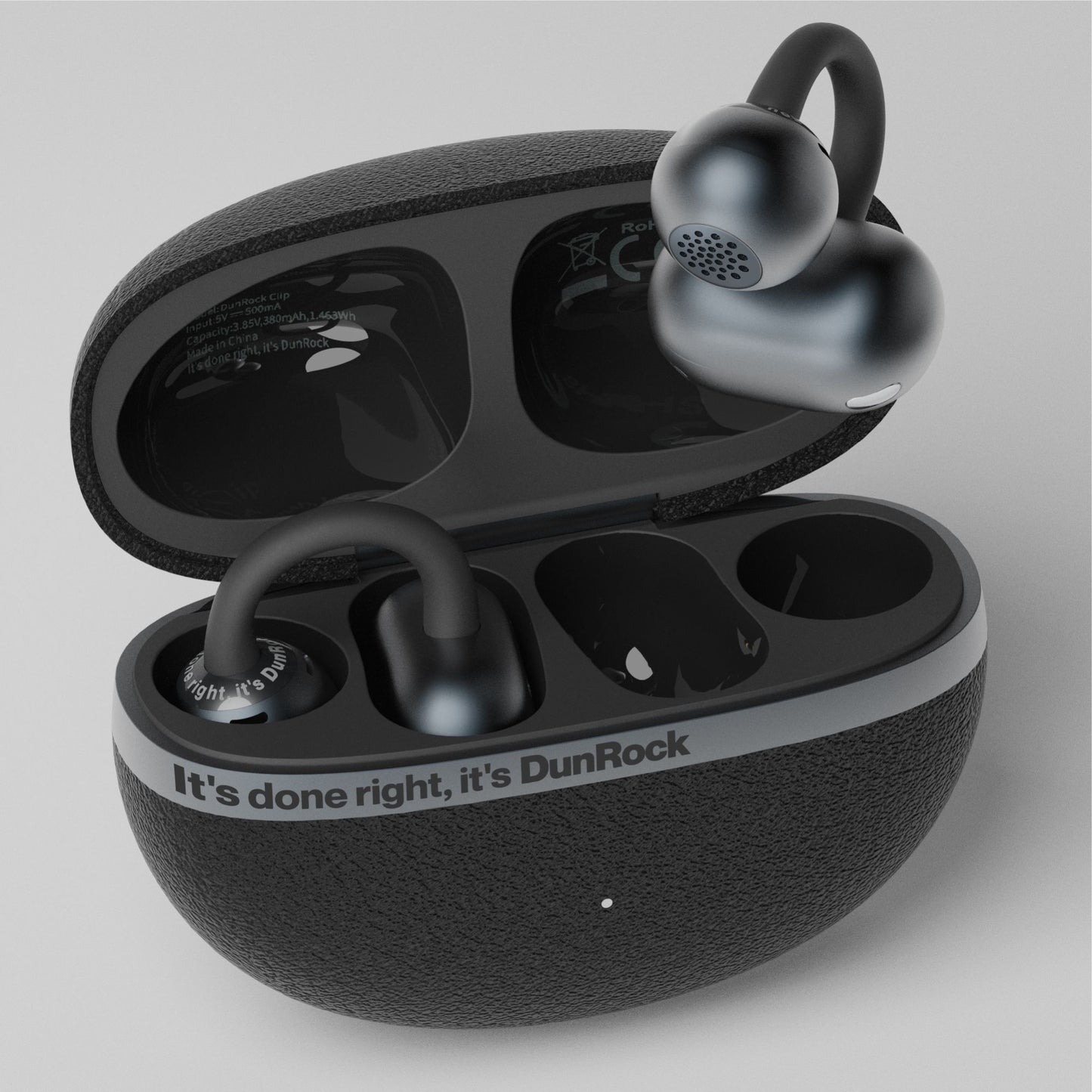 DunRock Clip - Earclips bluetoooth oordopjes