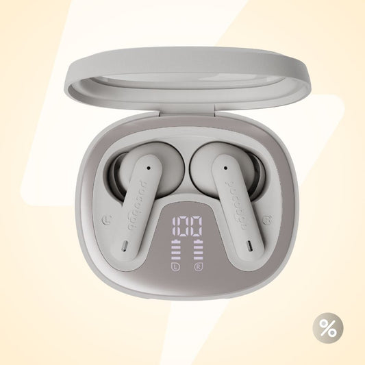 pocobob® 8 - Draadloze oordopjes met steeltje - In-ear oortjes - Met mic - Met APP