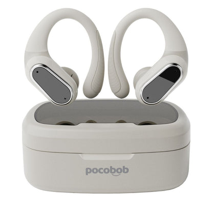 pocobob SP - Draadloze sport oordopjes - Hardloop oortjes - Oorboog achter oor