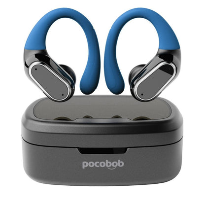 pocobob SP - Draadloze sport oordopjes - Hardloop oortjes - Oorboog achter oor