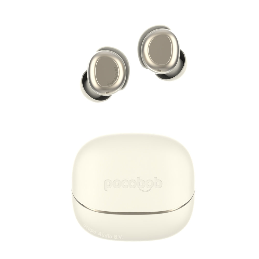 pocobob® Z draadloze oortjes met App voor iOS en Android - bluetooth - ultraklein - in ear oordopjes ook voor slapen - met microfoon