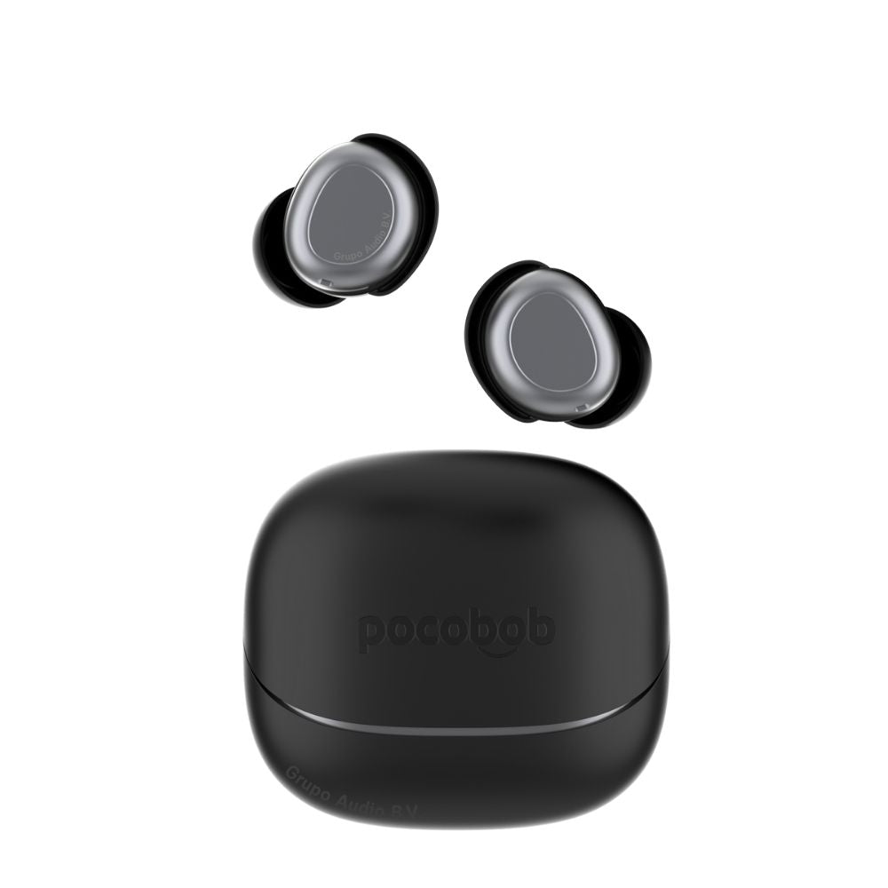 pocobob® Z draadloze oortjes met App voor iOS en Android - bluetooth - ultraklein - in ear oortjes ook voor slapen - met microfoon