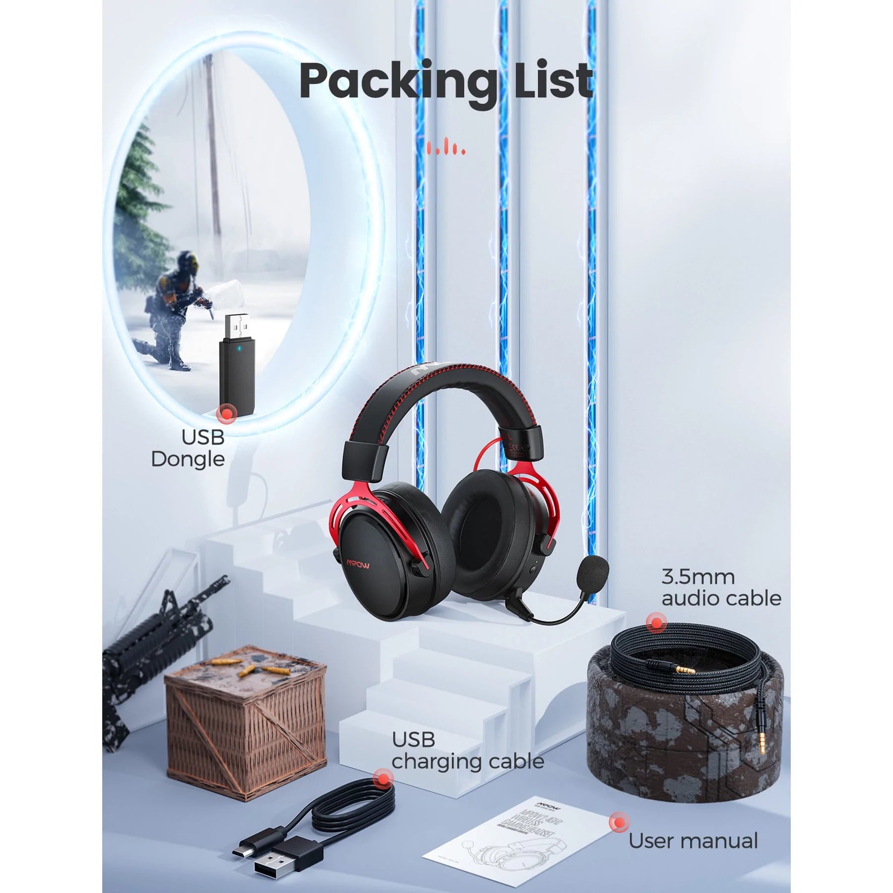 Mpow headphones deals ps4