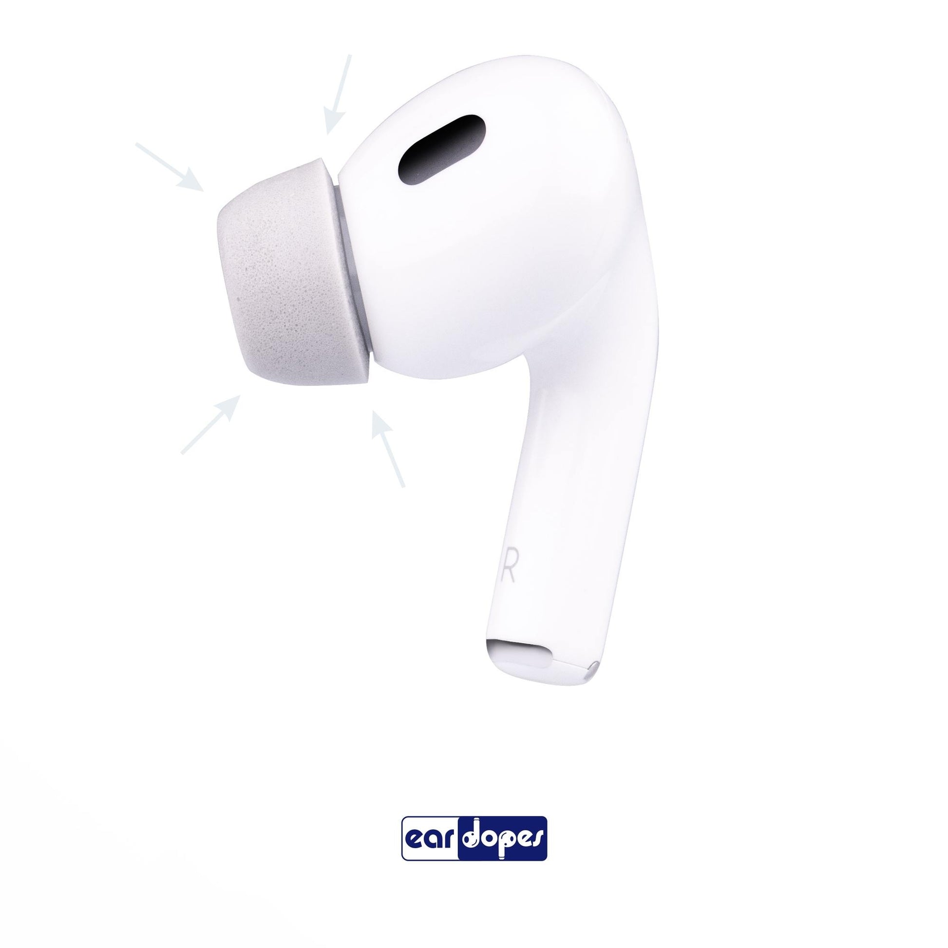 Almohadillas de espuma adecuadas para Airpods Pro (2) - auriculares de  espuma viscoelástica suave - Eardopes
