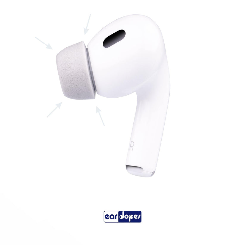 Foam eartips geschikt voor Airpods Pro (2) zachte memory foam opzet