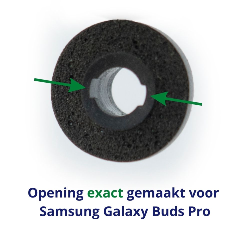 Foam eartips voor Samsung Galaxy Buds Pro - zachte memory foam opzet oortjes