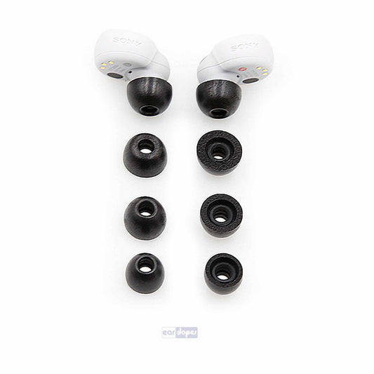 Foam eartips voor Sony LinkBuds S - memory foam opzet oortjes - foamigo®